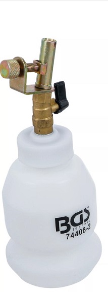 BOTELLA PARA RELLENO DEL LÍQUIDO DE FRENOS 1 L. COMO REPUESTO PARA GT174408