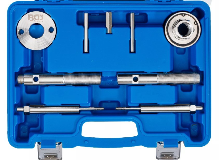 ESTUCHE 9 UTILES DE EXTRACCIÓN DE INYECTORES DIÉSEL DE MOTORES 2.0 DCI M9R. DE GRUPO RENAULT