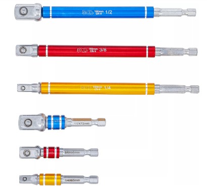 BLISTER 6 ADAPTADORES 1/4