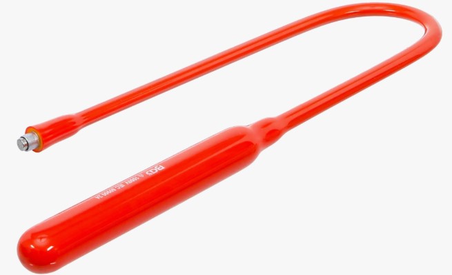 IMAN FLEXIBLE AISLADO, 450 MM X 500 GRS.X Ø 6 MM