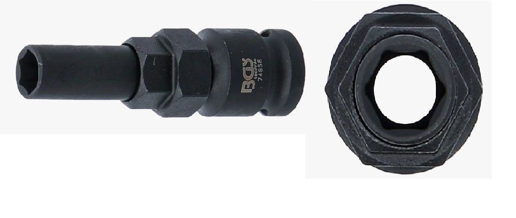VASO INSERTABLE EN LLAVE DE TUBO DE POLEA DEL ALTERNADOR | PARA TOYOTA, LEXUS