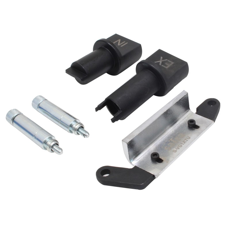 ESTUCHE 5 UTILES REGLAJE Y COMPROBACION ARBOLN DE LEVAS DE MOTORES GASOLINA GRUPO VAG 1.1 - 1.2 - 1.4 - 1.6 TSI DE 3 Y 4 CILINDROS