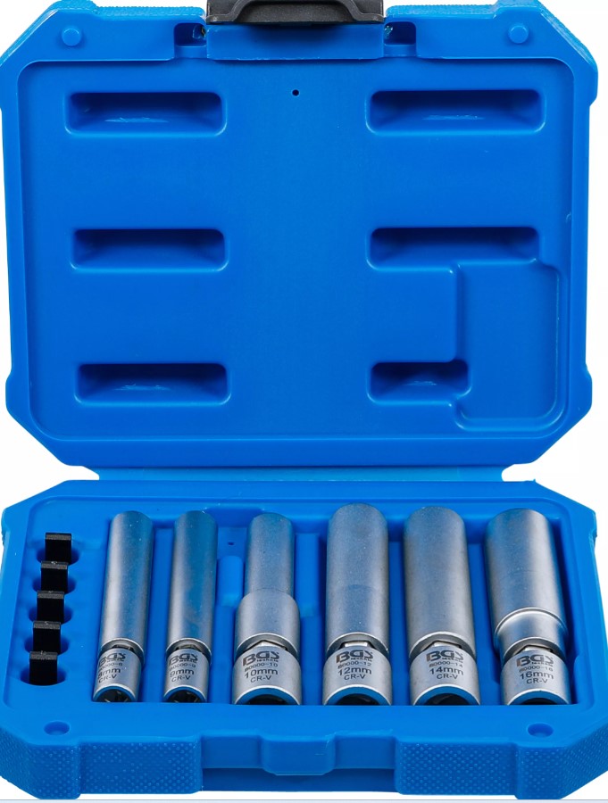 ESTUCHE 6 VASOS ARTICULADOS EXTRADELGADOS 1/4
