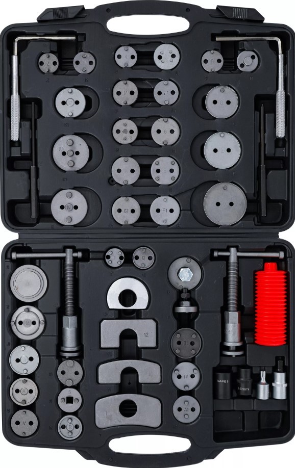 @ ESTUCHE 50 UTILES DE REPOSICIONADO DE PISTONES DE FRENO UNIVERSAL