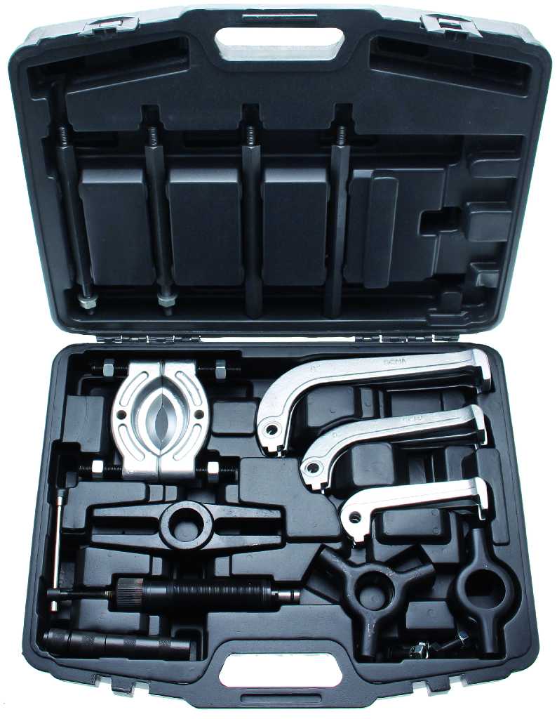 % @ ESTUCHE 20 UTILES EXTRACTOR HIDRAÚLICO 10 TN + GUILLOTINA (100-150-200 MM)