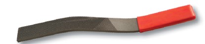 LIMA CURVA PARA BATEAR CHAPA (DENTADO MEDIO) 245 X 40 MM