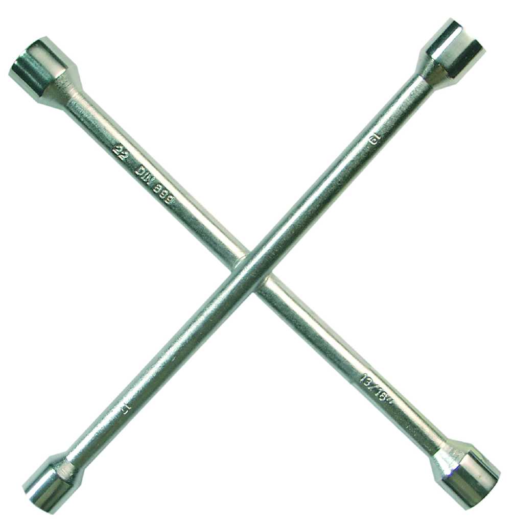 % LLAVE DE CRUZ DE CAMION, 24 X 27 X 30 X 32 MM