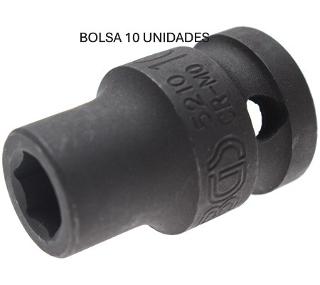 % BOLSA 10 VASOS  CORTOS  1/2