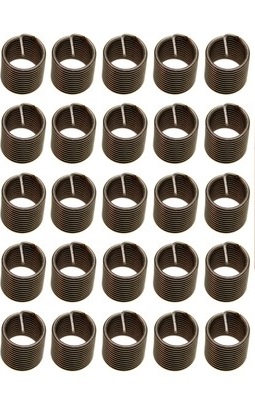 % BOLSA 100 INSERTOS ROSCADOS 10,0 X 1,25 X 1,5 MM