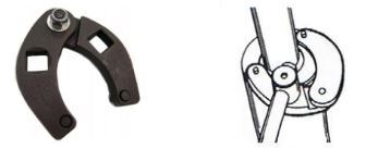 > LLAVE ARTICULADA 3/4