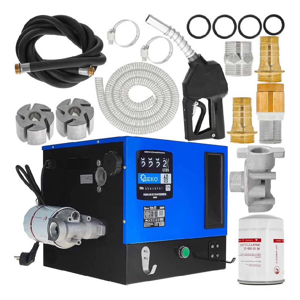 BOMBA DE GASÓLEO AUTOASPIRANTE CON FILTRO HD BOX - AUTOCEBANTE - 60 L/MIN.