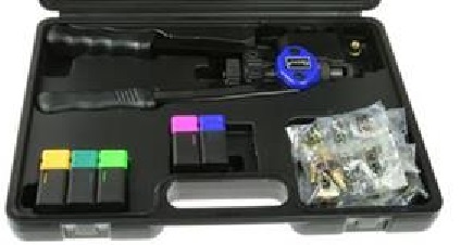 ESTUCHE REMACHADORA DE TUERCAS PROFESIONAL ( Ø M5 - M12) + 50 TUERCAS REMACHABLES VARIADAS