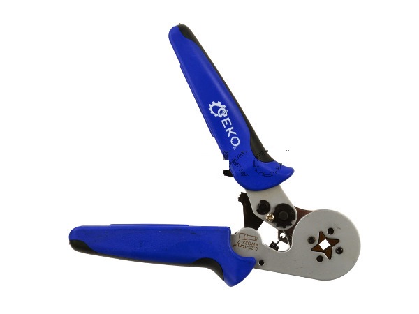 % ALICATE PRENSATERMINALES Ø 0,5 - 16 MM2  AWG23 (Ø 0,25 - 10 MM2), 175 MM.