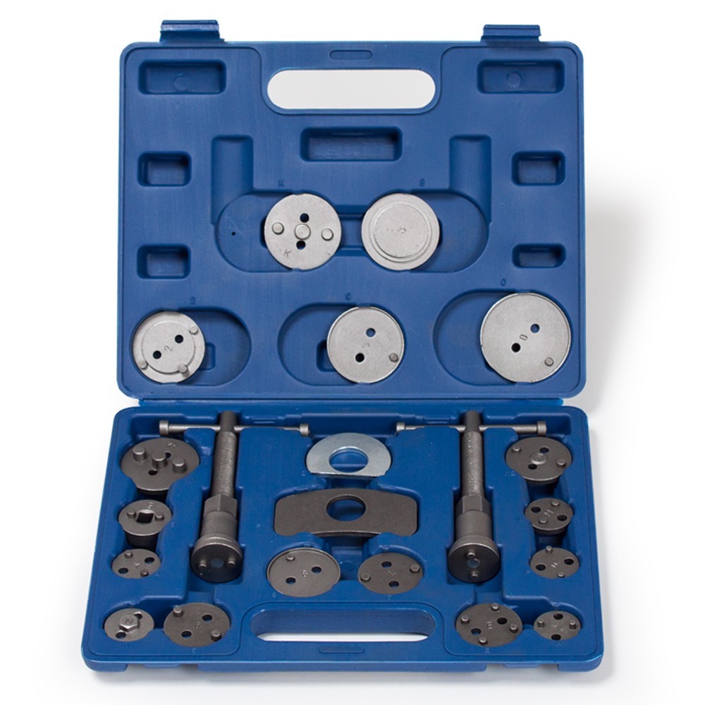 % ESTUCHE 21 UTILES DE REPOSICIONADOR DE PISTONES MANUAL, *GEKO*