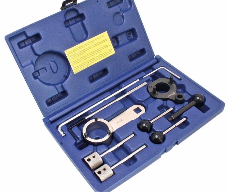 ESTUCHE 10 UTILES BLOQUEO DISTRIBUCIÓN MOTORES DIESEL 1.4 TDI CR/ 1.6 TDI CR (BLUEMOTION)/ 2.0 TDI CR (BLUEMOTION) DEL GRUPO VAG