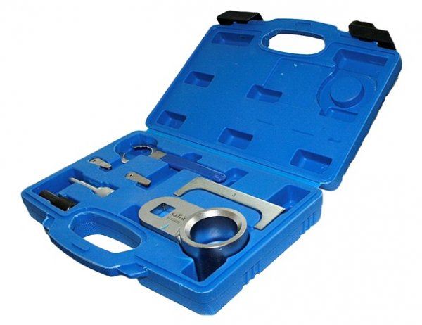 ESTUCHE 7 UTILES BLOQUEO DISTRIBUCIÓN MOTORES DIESEL 2.4 D.(VW TRANSPORTER T4 1995-2003) & 2.5 TDI (VW CRAFTER 2006-2009)