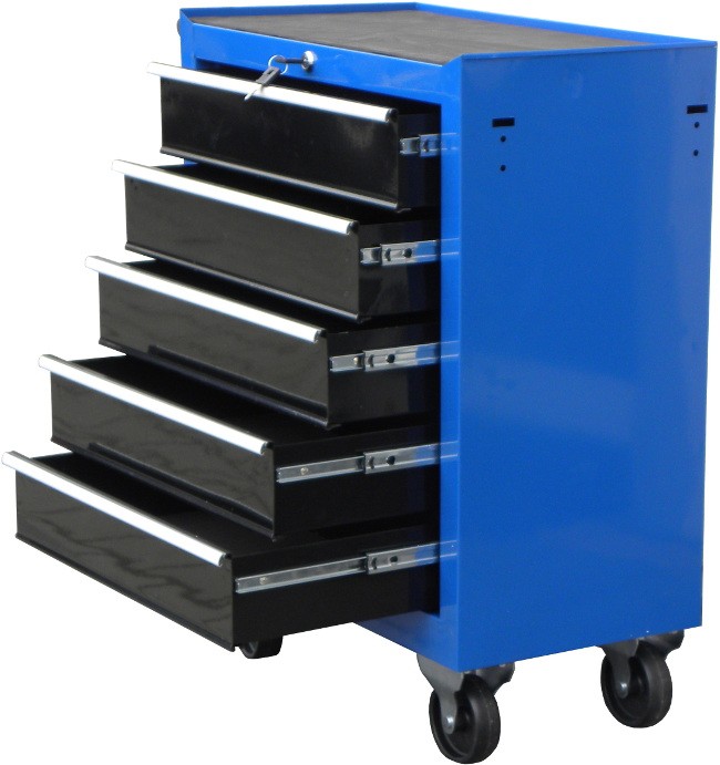% CARRO PORTAHERRAMIENTAS VACIO DE 5 CAJONES, 790 X 690 X 335 MM.