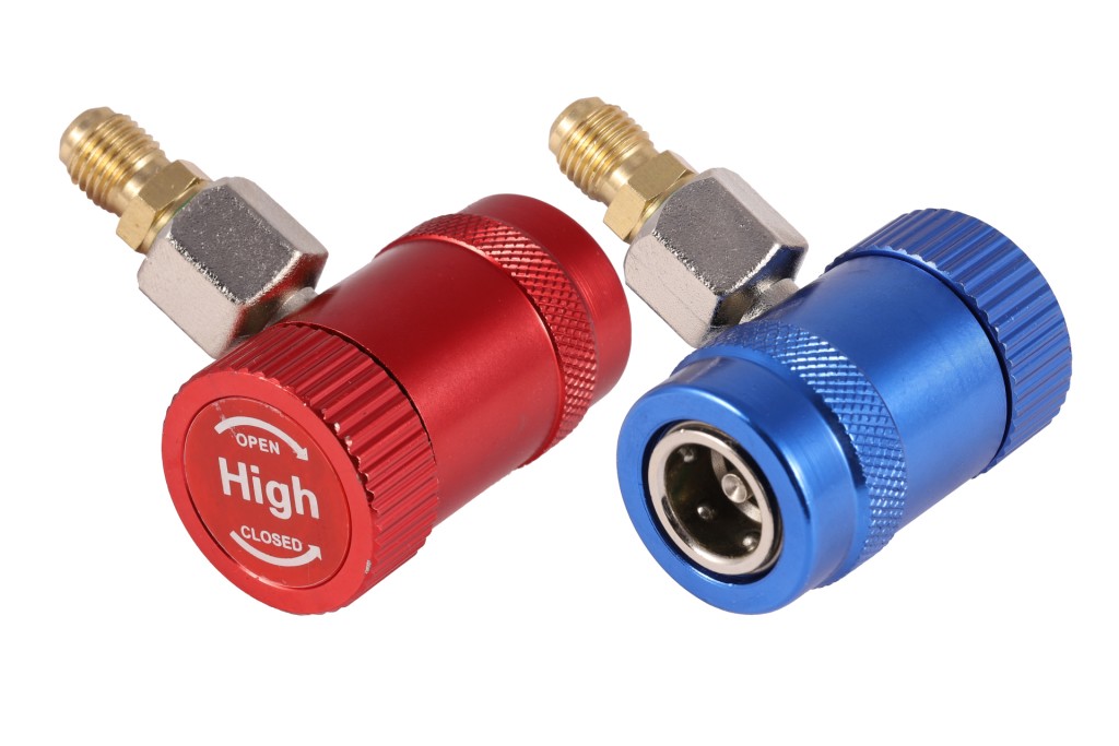BLISTER 2 VALVULAS DE CONEXION RÁPIDA PARA GAS REFRIGERANTE R-1234YF
