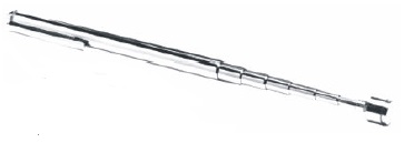 BOLIGRAFO MAGNÉTICO TELESCÓPICO, 145-640 MM. X 4,5 KG.