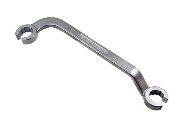 LLAVE ACODADA DE RACOR PARA TUBERIA DE INYECCIÓN DIESEL, 14 MM.