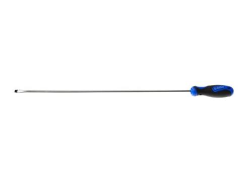 DESTORNILLADOR PLANO EXTRALARGO, 5 X 400 MM., MANGO BICOMPONENTE, PUNTA REFORZADA