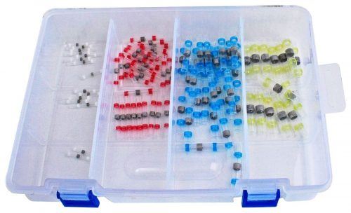 ESTUCHE 90 CONECTORES DE SOLDADURA RETRACTILES ( 2,7 - 4,5 - 6,8 X 40 MM.)