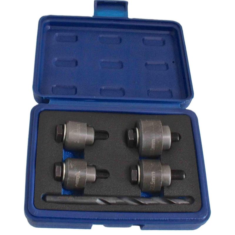 ESTUCHE 5 UTILES PERFORADORES DE AGUJEROS PARA SENSORES DE APARCAMIENTO DE VEHÍCULOS (Ø 18 - 26 MM.)