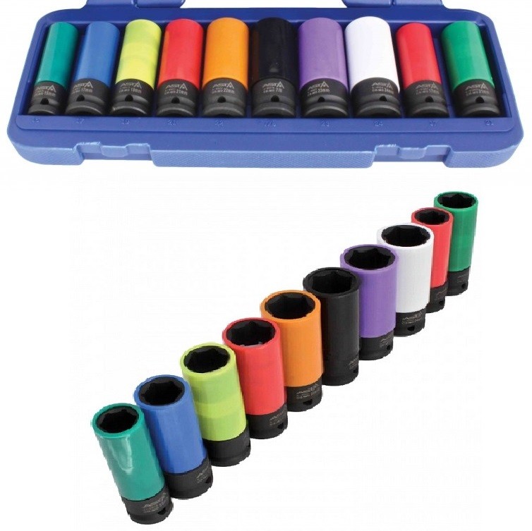 ESTUCHE DE 8 VASOS LARGOS 1/2