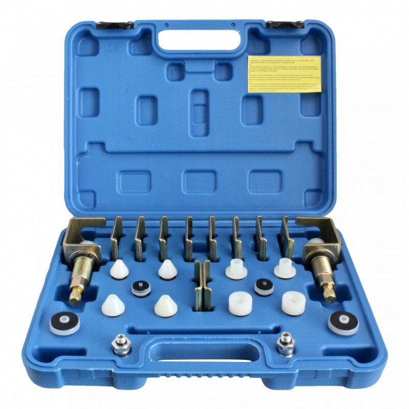 ESTUCHE 26 ADAPTADORES PARA LAVADO DEL SISTEMA DE AIRE ACONDICIONADO DE VEHICULOS