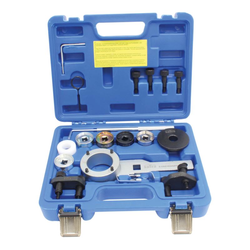 ESTUCHE 16 UTILES BLOQUEO DISTRIBUCIÓN MOTORES GASOLINA GRUPO VAG 1.8/2.0 L FSI/TFSI TURBO
