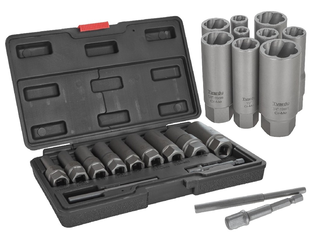 ESTUCHE 9 VASOS LARGOS 3/8