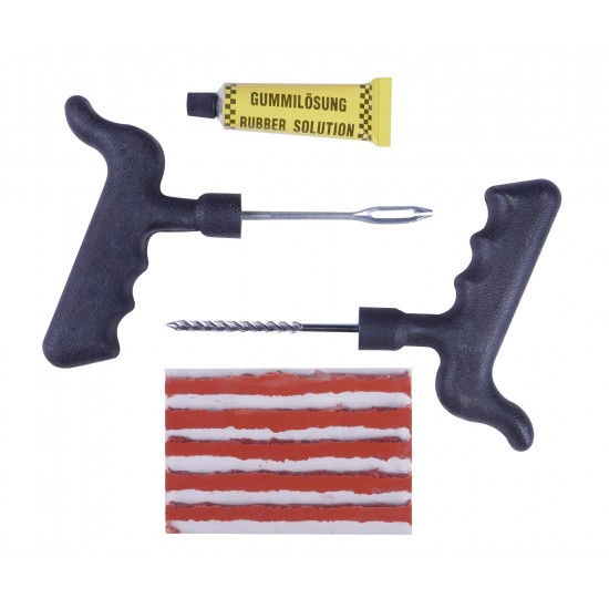 BLISTER 6 UTILES DE REPARACION DE PINCHAZOS DE RUEDA