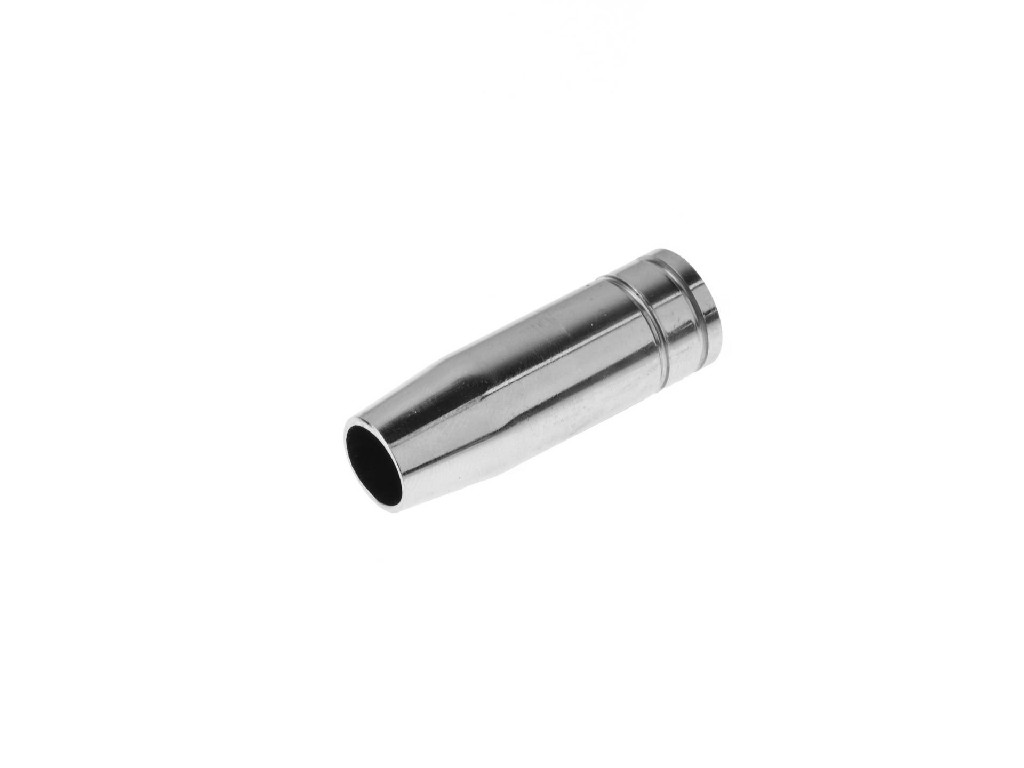 BOQUILLA CONICA AUTOMATICA  DE APORTE DE ALAMBRE MIG. PARA MAG200-220, COMPATIBLE CON OTRAS MARCAS  (LARGO 53 MM)