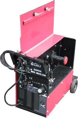 SOLDADURA SUPERGE-MAG 230/400 V. - 80/250 A. HILO DE SOLDADURA MAX. 5 MM.