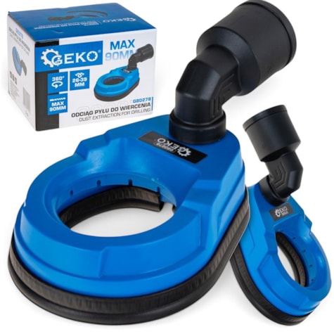 HERRAMIENTA PARA EXTRACCIÓN DEL POLVO DE PERFORACIÓN CON TALADRO DE PERCUSIÓN, 90 MM. ADAPTABLE A ASPIRADORA