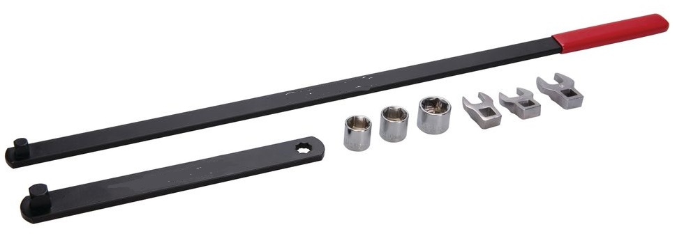 BLISTER DE LLAVE + 7 ACCESORIOS PARA SUSTITUCIÓN DE POLEAS DE DISTRIBUCIÓN