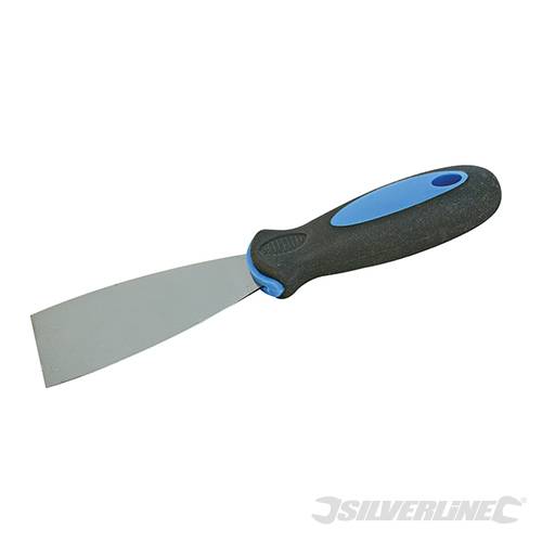 % ESPATULA EXPERT DE 50 MM. MANGO BICOMPONENTE ERGONÓMICO, ACERO INOX.