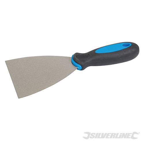 % ESPATULA EXPERT DE 100 MM. MANGO BICOMPONENTE ERGONÓMICO, ACERO INOX.