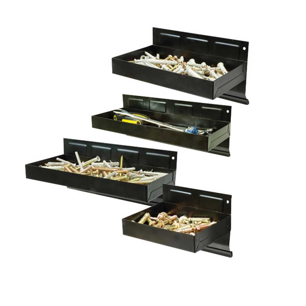 % ESTUCHE DE 4 BANDEJAS MAGNETICAS PARA CARRO PORTAHERRAMIENTAS (150-215-270-310 MM DE ANCHO)