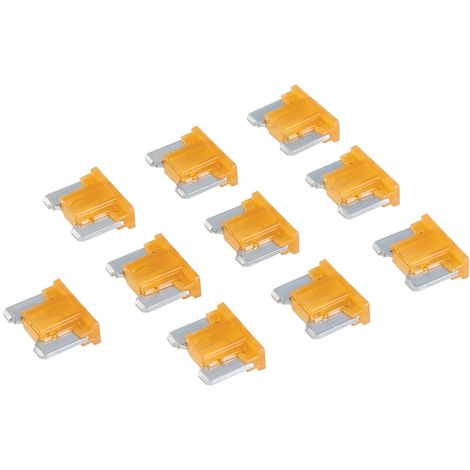 % BLISTER 10 MINIFUSIBLES PERFIL BAJO DE 5 A. *ATT*  PARA VEHÍCULOS, TENSION MAX. 32V. C/C (COLOR MARRÓN CLARO)