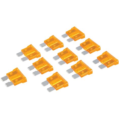 % BLISTER 10 FUSIBLES ESTANDAR DE 5 A. *ATO*  PARA VEHÍCULOS, TENSION MAX. 32V. C/C (COLOR NARANJA)